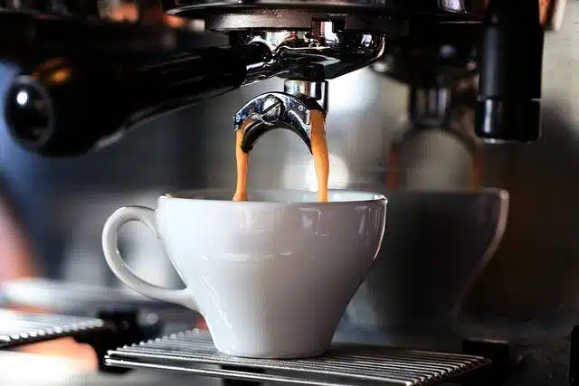 la préparation du café
