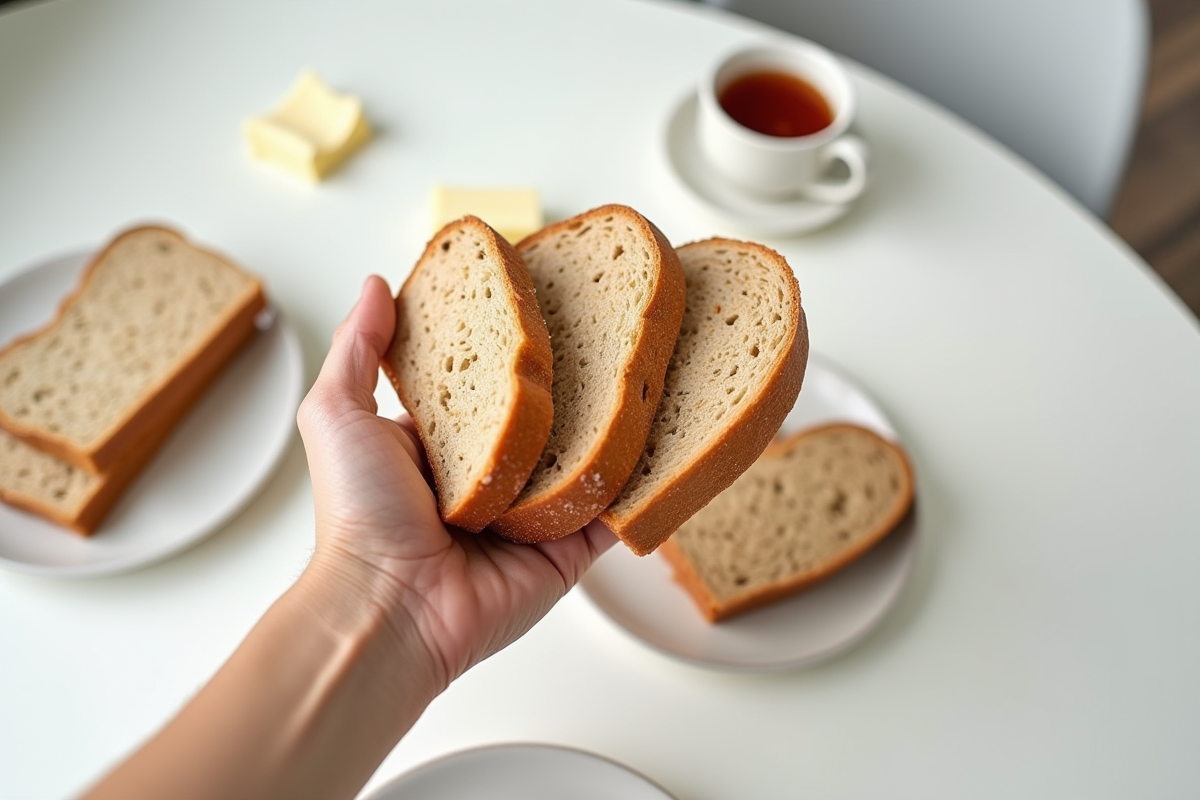 petit-déjeuner pain