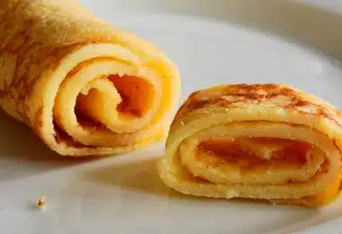 La délicieuse friandise connue sous le nom de crêpes gavottes...